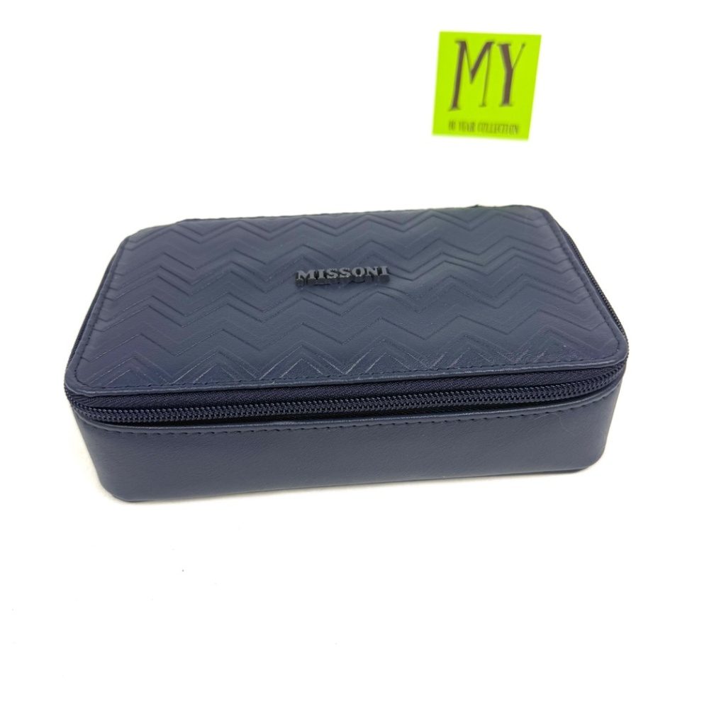 Missoni X Delta Air Lines Amenity Kit Navy Blue Travel Bag, Delta One Exclusiv View 2